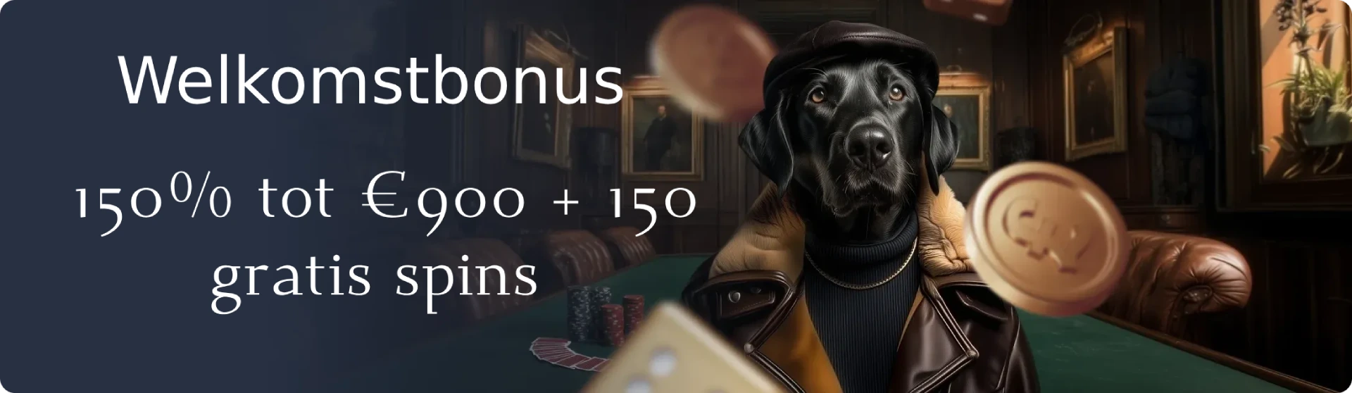 spindog casino welkomstbonus banner